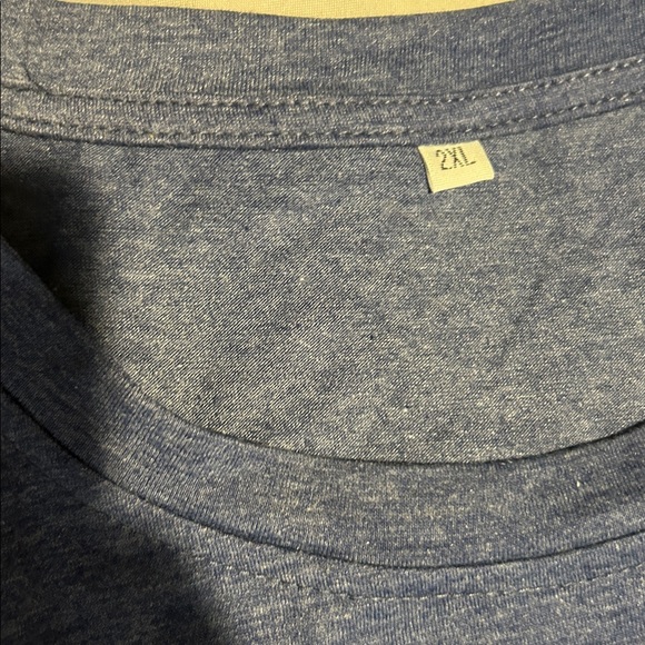 Blue Baseball Heart T-Shirt Women’s Mens Kids Unisex 2XL XXL - Picture 3 of 16